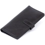 Гаманець Grande Pelle Anet на кнопці Чорний (11324) - зменшене зображення 2