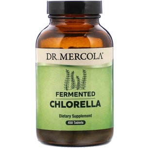 Травы Dr. Mercola Ферментированная Хлорелла, Fermented Chlorella, 450 таблето (MCL-01585) изображение 1