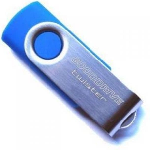 USB флеш накопичувач Goodram 8Gb Twister Blue bulk (PD8GH2GRTSBB / UTS2-0080NBBBB) зображення 1