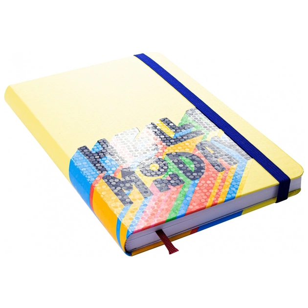 Книга записна Optima Monday А5 128 аркушів лінія жовтий (O20812-39) - зображення 3