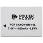 Акумулятор до фото/відео PowerPlant Canon NB-10L (DV00DV1302) - зменшене зображення 1