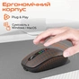 Мишка Meetion BTM100R Wireless/Bluetooth Black (MT-BTM100R-A) - зменшене зображення 6