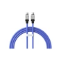 Дата кабель USB-C to USB-C 1.0m CoolPlay Fast Charging 100W blue Baseus (CAKW000203) - зменшене зображення 1