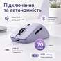 Мышка Thunderobot ML6Pro Nearlink Tri-mode Purple (6932066321154) - уменьшенное изображение 11
