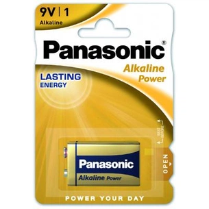 Батарейка Panasonic Крона 6LR61 Alkaline Power * 1 (6LF22APB/1BP) изображение 1