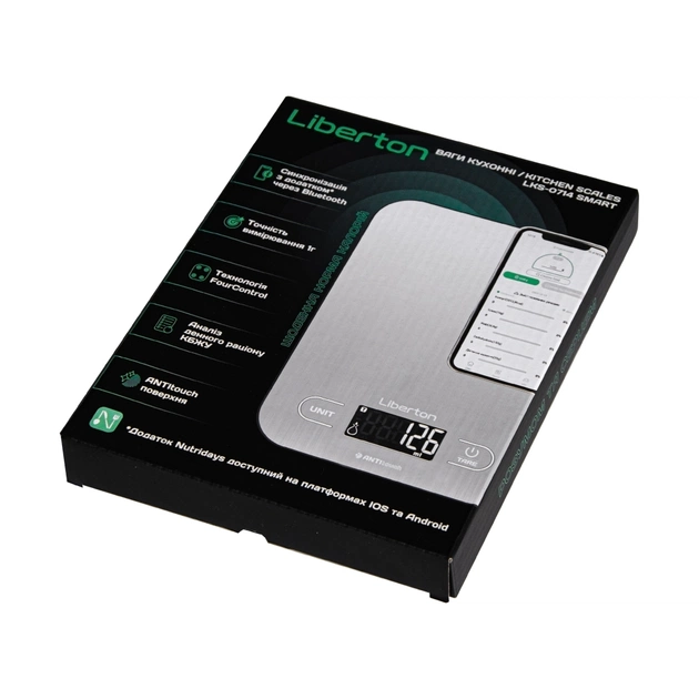 Ваги кухонні Liberton LKS-0714 Smart - picture 4