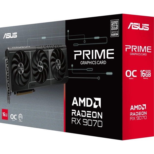 Відеокарта ASUS Radeon RX 9070 16Gb PRIME OC EVO (PRIME-RX9070-O16G-EVO) - picture 11