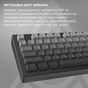 Клавіатура Ajazz AK820 V2 White Peach Switch Wireless/Bluetooth/USB UA White (AK820-V2-WP-S-W) - зменшене зображення 16