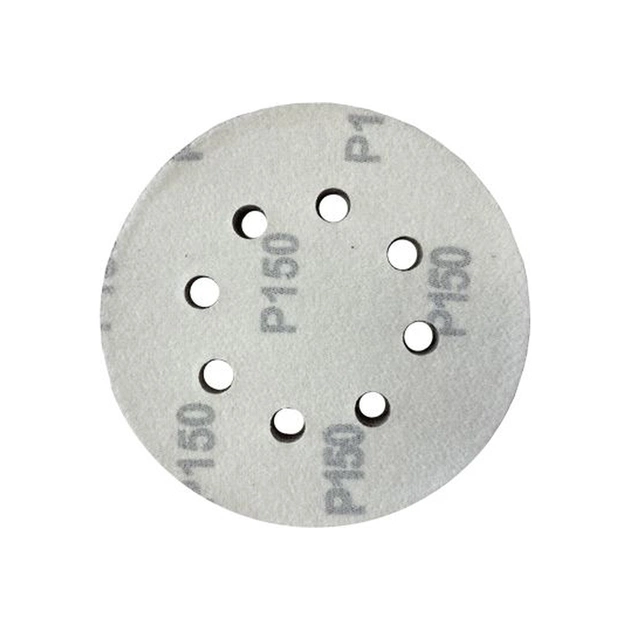 Круг зачистний Зеніт 125 мм з отворами під пилевивод (10 шт.) Р150 (12500150) - picture 3