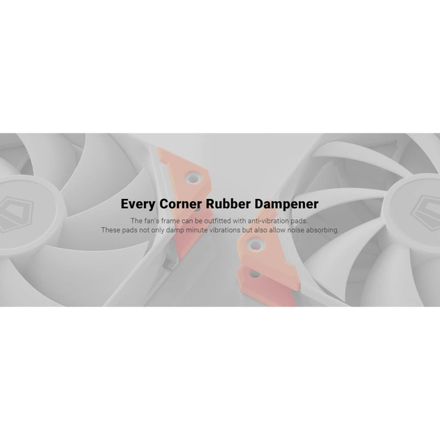 Кулер до корпусу ID-Cooling TF-12025-PRO WHITE - зображення 9