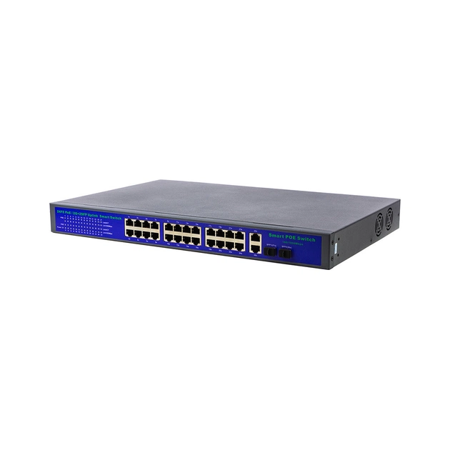 Комутатор мережевий PowerPlant POE2404L - зображення 1