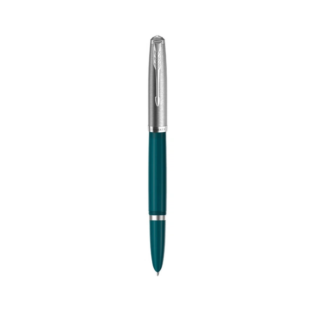 Ручка перьевая Parker PARKER 51 Teal Blue CT FP F (55 311) - изображение 1