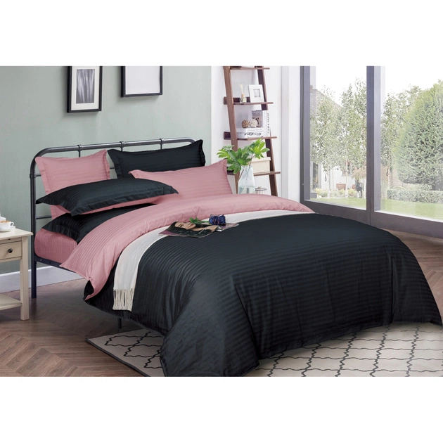 Підковдра MirSon Satin Stripe 30-0021 + 30-0007 Esandiora 220х240 см (2200005267851) - зображення 1