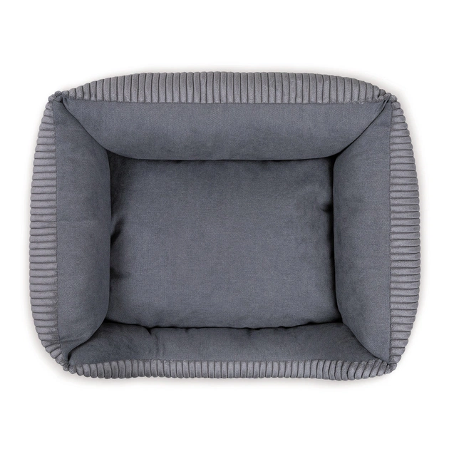 Лежак для тварин Pet Fashion DEVID 62х50х19 см темно-сірий (4823082444519) - picture 4