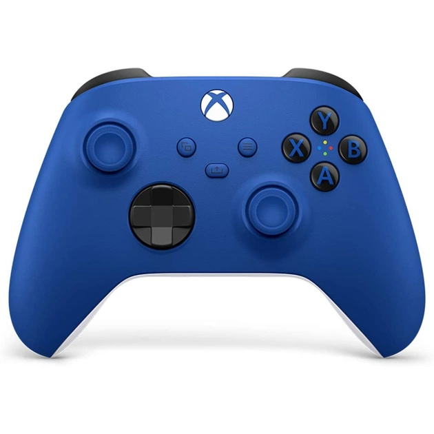 Геймпад Microsoft Wireless Shock Blue (QAU-00009) - изображение 1