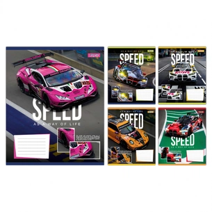 Зошит 1 вересня Speed as a way of life А5 24 аркушів лінія (768017) зображення 1