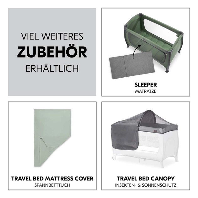 Дитячий манеж Hauck Play N Relax Dark Green (60015-3) - picture 7