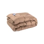 Ковдра Руно вовняна Brown 140х205 (321.52ШУ_Brown) - зменшене зображення 1