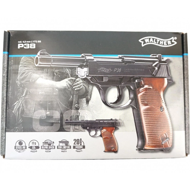 Пневматичний пістолет Umarex Walther CP38 Blowback (5.8089) - picture 8
