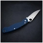 Ніж Spyderco Military 2 CPM SPY27 G-10 Cobalt Blue (C36GPCBL2) - зменшене зображення 6
