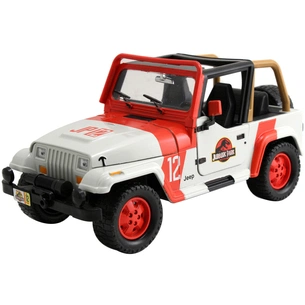 Машина Jada металева Парк Юрського періоду Джип Вранглер 1992 1:24 (253253005) зображення 1