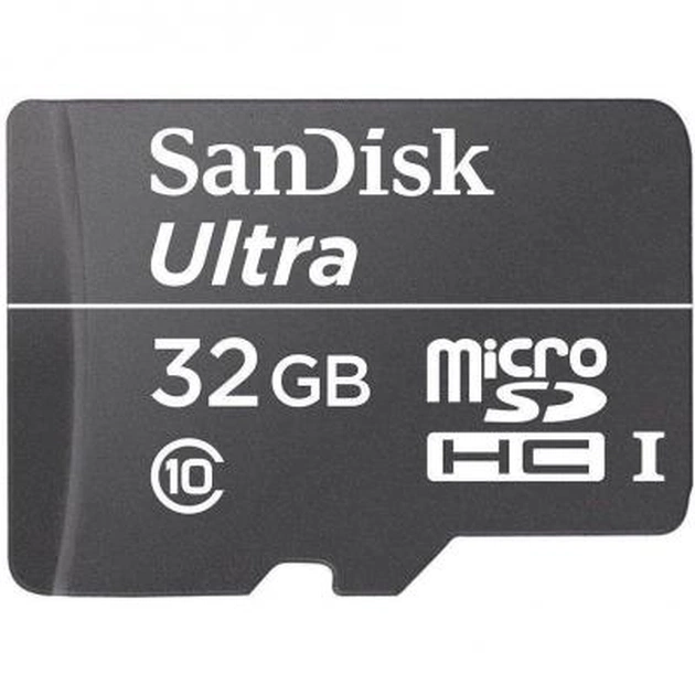 Карта пам'яті SanDisk 32GB microSDHC Class 10 UHS-I (SDSDQL-032G-G35) - изображение 1
