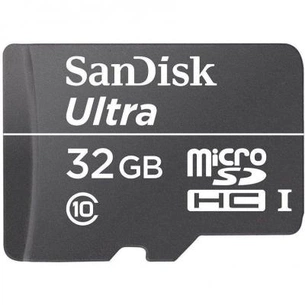 Карта пам'яті SanDisk 32GB microSDHC Class 10 UHS-I (SDSDQL-032G-G35) зображення 1
