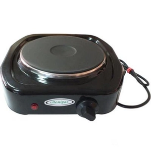 Настільна плита Леміра ЕПЧ-Т 1-1.5/220 чорна зображення 1