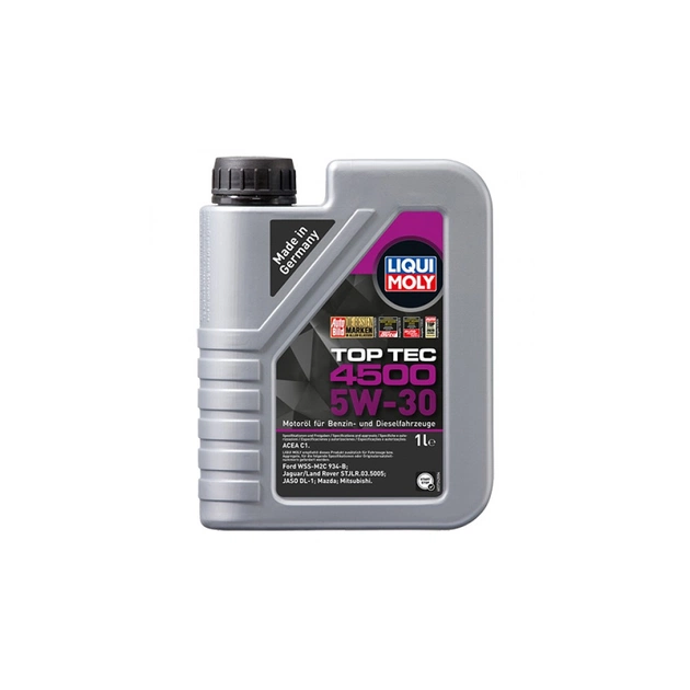 Моторное масло Liqui Moly Top Tec 4500 5W-30 1л. (2317) - изображение 1