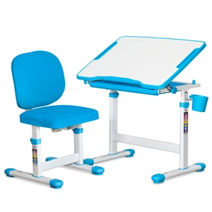 Парта зі стільцем Evo-kids Evo-06 Plus Blue (Evo-06 Plus BL) зображення 1
