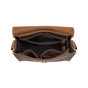 Сумка Vintage Чоловіча у вінтажній шкірі Коричнева (14980) - зменшене зображення 8