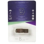 USB флеш накопичувач T&G 8GB 100 Metal Series Silver USB 2.0 (TG100-8G) - зменшене зображення 1