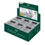 Ластик Faber-Castell «Клячка» Kneadable Art в пластиковой коробке, цвет серый (24291) - уменьшенное изображение 3