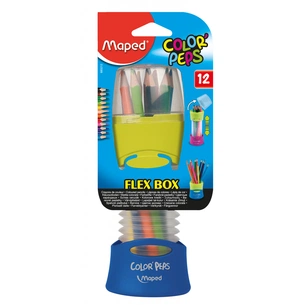 Олівці кольорові Maped Color Peps Classic 12 кол. розсувний пенал (MP.683212) зображення 1