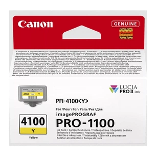 Картридж Canon PFI-4100 Yellow (6780C001) зображення 1