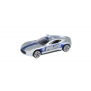 Спецтехніка Same Toy Model Car Полиция серая (SQ80992-But-6) зображення 1
