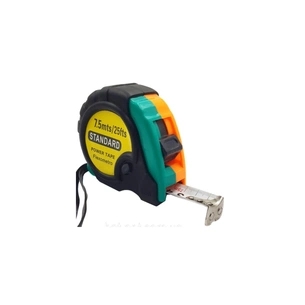 Рулетка Voltronic прогумована STANDART, 7,5м, Q48 (FM-RSS/7.5m) зображення 1