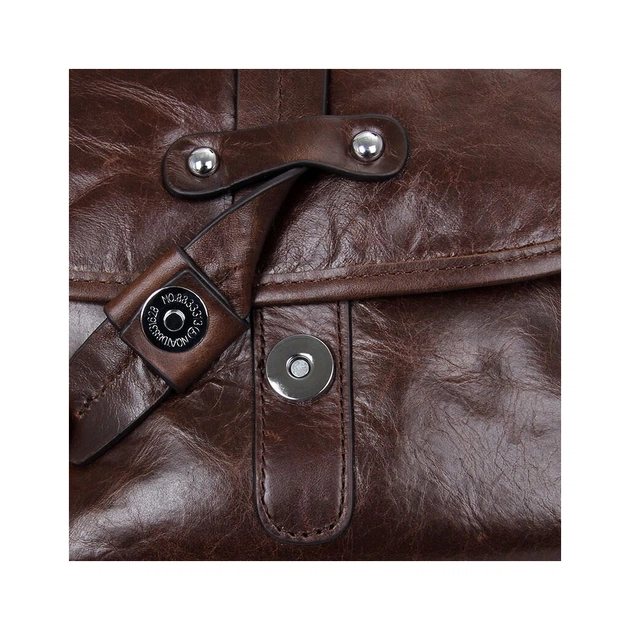 Сумка Vintage Коричнева (14091) - зображення 10