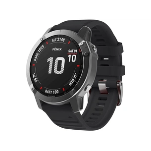 Ремінець до смарт-годинника Armorstandart Silicone 22mm для Garmin Fenix 5/6 Black (ARM60796) зображення 1