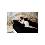 Постільна білизна MirSon Сатин Corner Black Pearl 220x240 - King Size (2200001484467) - зменшене зображення 5