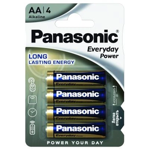 Батарейка Panasonic AA EVERYDAY POWER * 4 (LR6REE/4BP) зображення 1