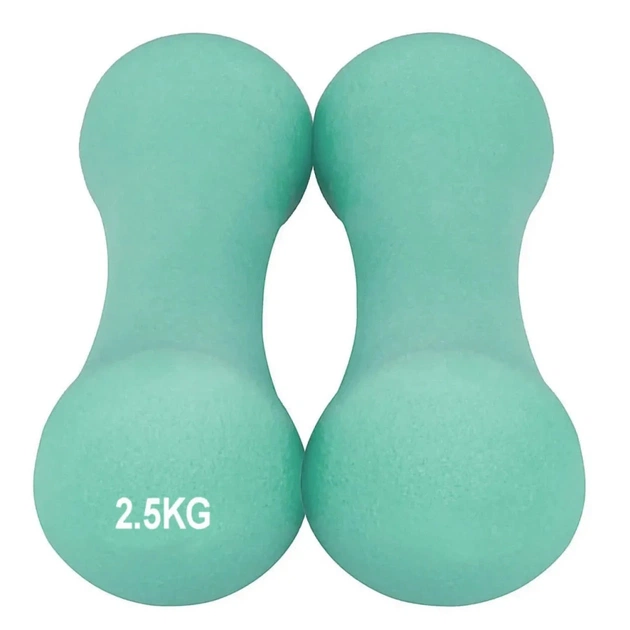 Гантель PowerPlay неопренові 4126 Spartacus 2 х 2,5 кг Мятні (PP_4126_2.5kg_2in) - picture 2