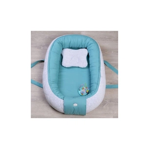 Кокон для новонароджених Верес Velour Grey-tiffany (450.30) зображення 1