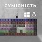 Клавіатура GamePro MK145R Red Swich Low Profile USB Dark Gray (MK145R) - зменшене зображення 12