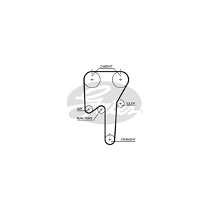 Ремінь ГРМ Gates 5553XS зображення 1