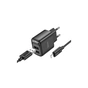 Зарядное устройство HOCO C141A 2xUSB + cable USB to Lightning black (6942007627863) - уменьшенное изображение 1