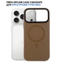 Чехол для мобильного телефона BeCover FIBRA ArcLine MagSafe Apple iPhone 17 Pro Max Brown (715388) - уменьшенное изображение 7