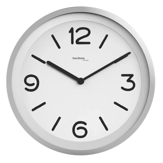 Настінний годинник Technoline WT7400 Silver (DAS301570) - зображення 1
