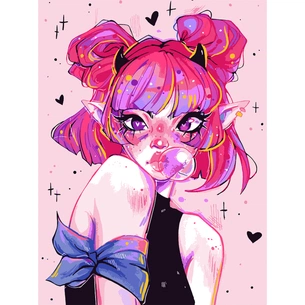 Картина по номерам Santi Анімель 30*40см ©nila_art_art (954396) зображення 1