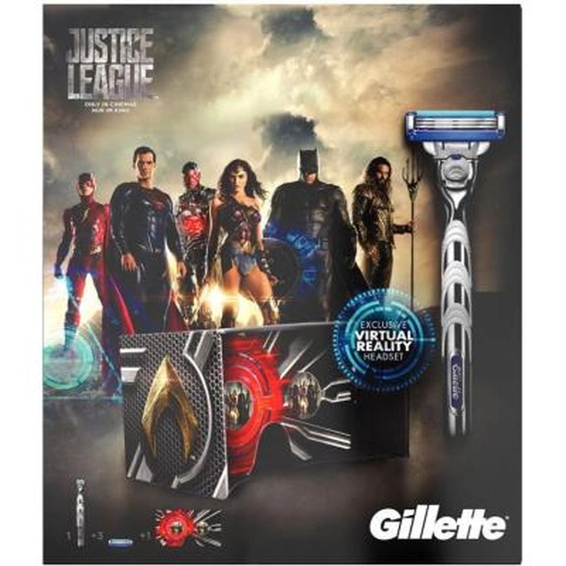 Набір для гоління Gillette станок Mach3 Turbo + 2 кассеты + очки виртуальной реальности (7702018442706) - picture 2